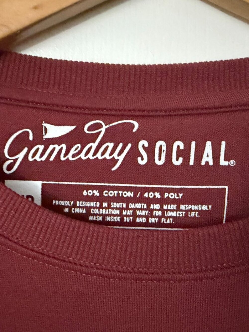 UMD "Arch" Crewneck Sweatshirt by GamDay Social - Size: L , 2XL - Picture 4 of 6